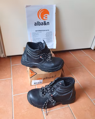 Scarpe antifortunistiche  Alba&N nuove numero 40