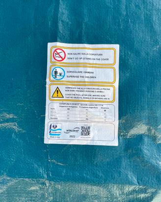 telo copertura per piscina 3x7