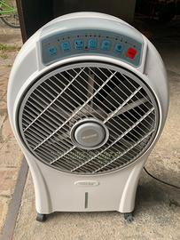 ventilatore raffrescatore evaporativo ionizzante