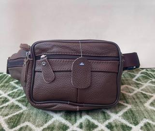 Marsupio in vera pelle