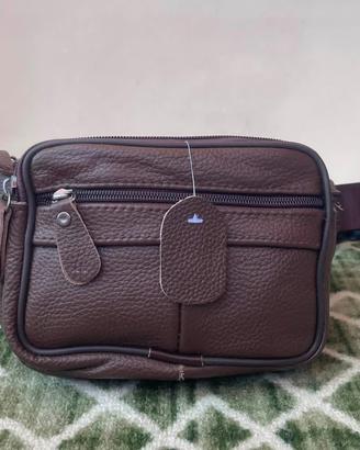 Marsupio in vera pelle