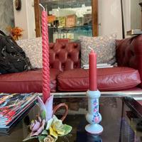 Coppia di Candelieri Artigianali BASSANO