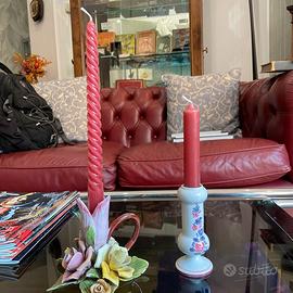 Coppia di Candelieri Artigianali BASSANO