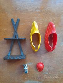 Accessori vintage playmobil set 3305 e 3265 e 3732