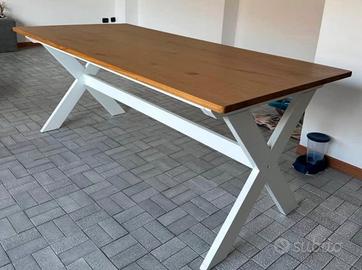 Tavolo in legno moderno interno/esterno