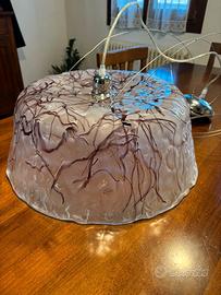 Lampadario in vetro di Murano