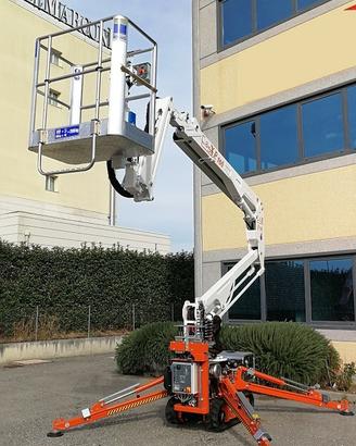 Piattaforma aerea cingolata semovente 16 metri