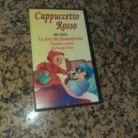 VHS Cappucetto rosso altre fiabe  Legocart 