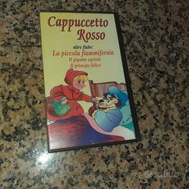VHS Cappucetto rosso altre fiabe  Legocart 