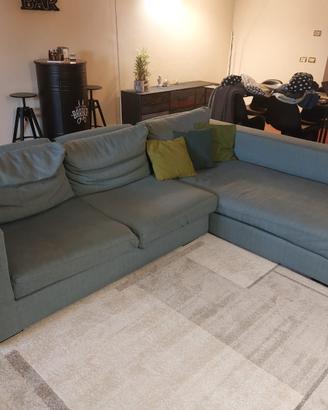 Divano 275 x210 azzurro