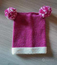 Berretti lana neonata