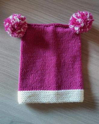 Berretti lana neonata