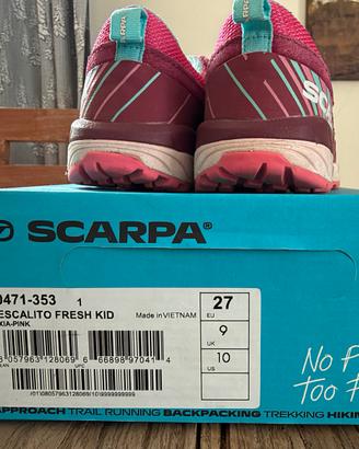 Scarpa Mod Mescalito Fresh Kid numero 27