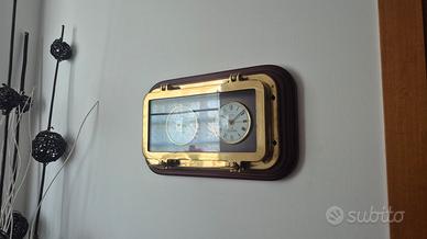 Orologio e Barometro da parete stile Marinaro
