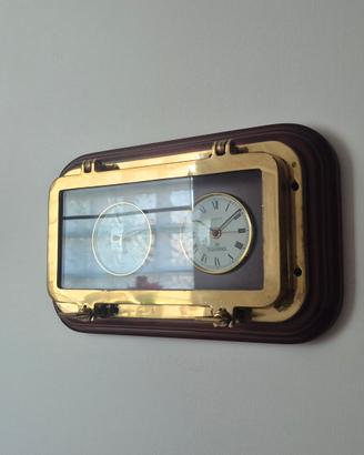Orologio e Barometro da parete stile Marinaro