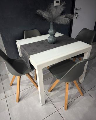 Tavolo allungabile 90x90