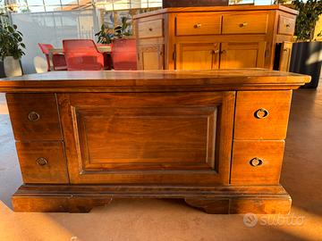 Mobile cassa panca massello