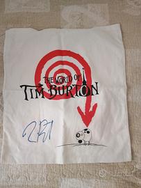 Sacca ufficiale autografata da Tim Burton