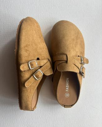 Ciabatte stile Birkenstock tg38
