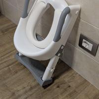 Riduttore sedile WC Water con rialzo e scala