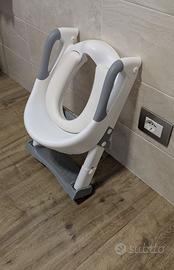 Riduttore sedile WC Water con rialzo e scala