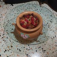 ANFORA IN TERRACOTTA  FATTA DA ARTIGIANO 