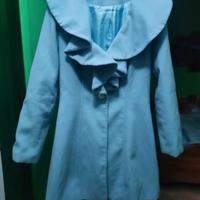Cappotto con collo sciallato 