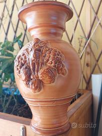 vaso in terracotta smaltata