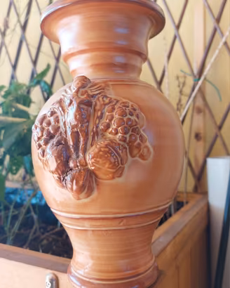 vaso in terracotta smaltata