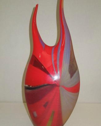 Vaso in vetro di murano
