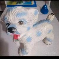 Cagnolino in gomma vintage