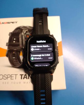 Kospet Tank M4C Smartwatch rugged GPS