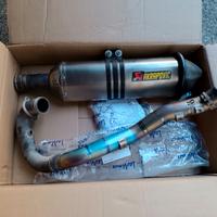 Scarico completo Akra Titanio KTM 690 SMC 08-12