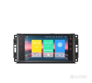 RADIO GPS ANDROID 13 PER JEEP WRANGLER 07-12, GRAN