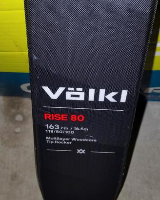Sci alpinismo Volkl Rise 80 (163cm)