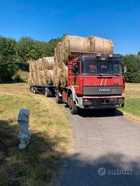 Camion e rimorchio targa gialla