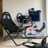 postazione sim racing + ps4 + volante