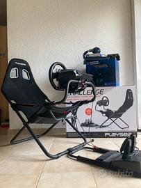 postazione sim racing + ps4 + volante