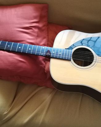 Chitarra acustica 12 corde Aria preamplificata