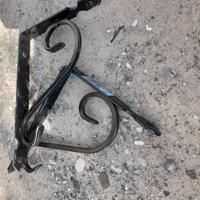 Reggi mensola in ferro battuto 20x14