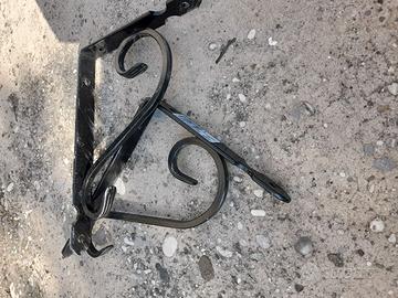 Reggi mensola in ferro battuto 20x14