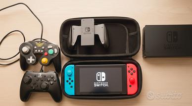 Nintendo switch V2 batteria migliorata