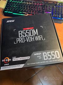 bundle scheda madre+CPU rayzen 7-5700G+RAM+GPU