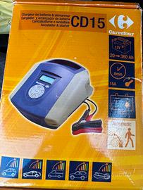 Caricabatterie e avviatore auto CD15 – 12V 15A