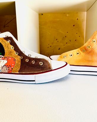 Scarpe Il bacio di klimt
