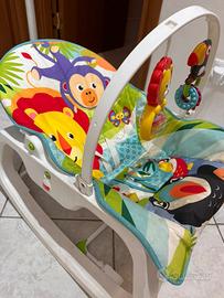 Sdraietta/Seggiolina per neonati con arco giochi –