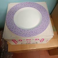 Set da 12 piatti piani porcellane cipa
