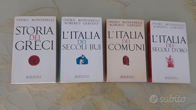 4 libri di Montanelli e Gervaso vedi foto x titoli