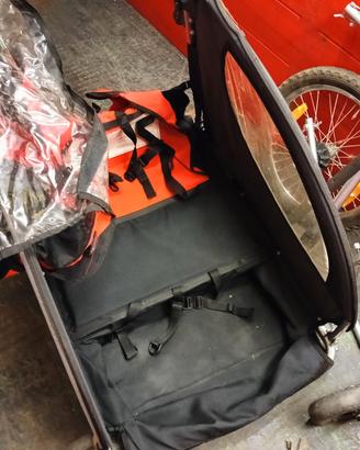 Carretto bici trasporto bambini