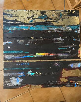 Tavolo dipinto a mano .